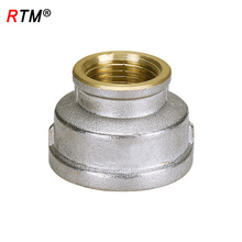 B17 4 12 brass reducing nipple brass socket